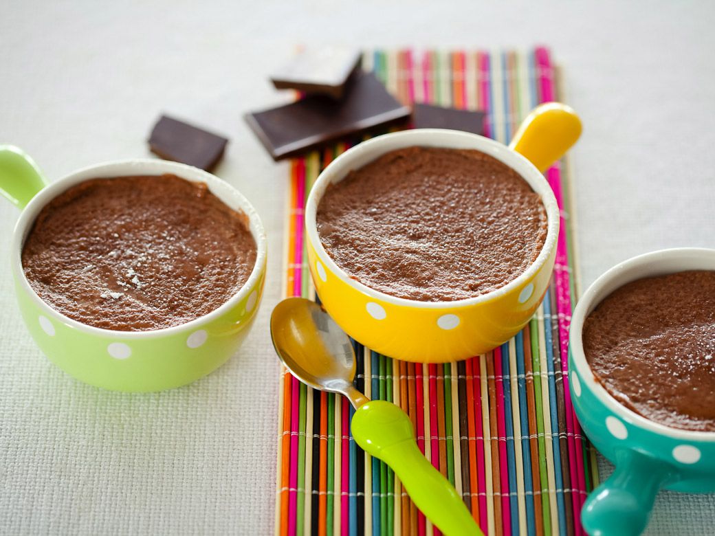 Рецепт: Шоколадный пудинг из манной крупы в мультиварке