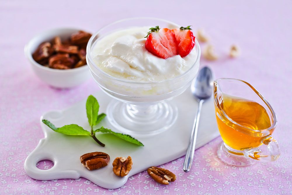 Рецепт: Домашний йогурт в мультиварке