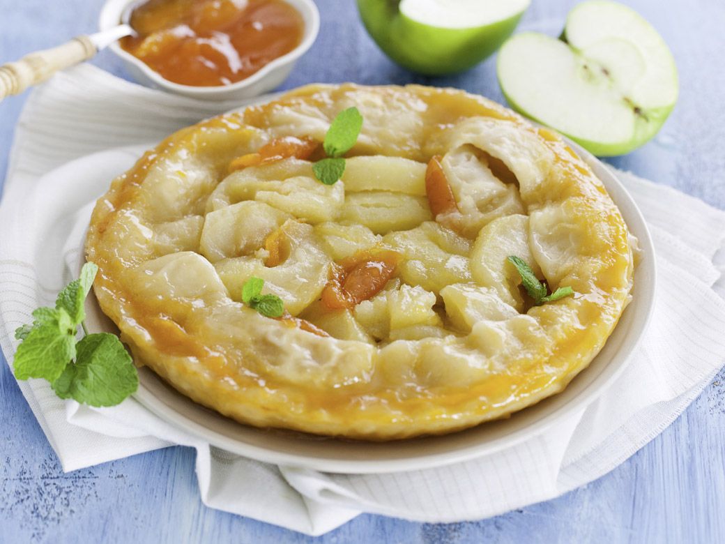 Рецепт: Яблочный пирог папаши Гастона в мультиварке